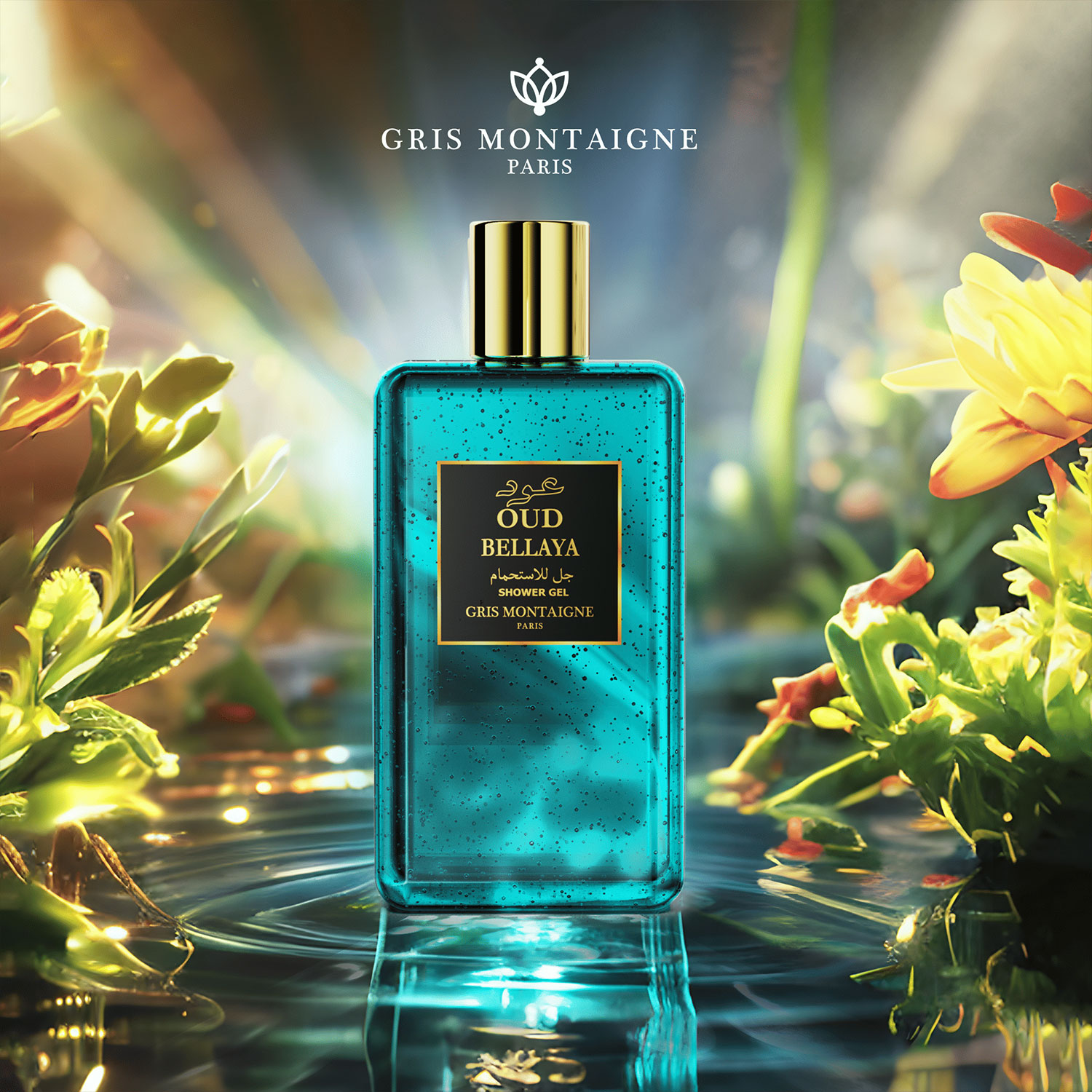 GEL DOUCHE BELLAYA - Gris Montaigne Paris