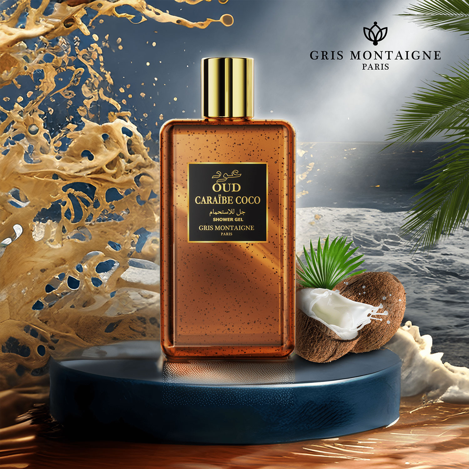 GEL DOUCHE CARAIBE COCO - Gris Montaigne Paris