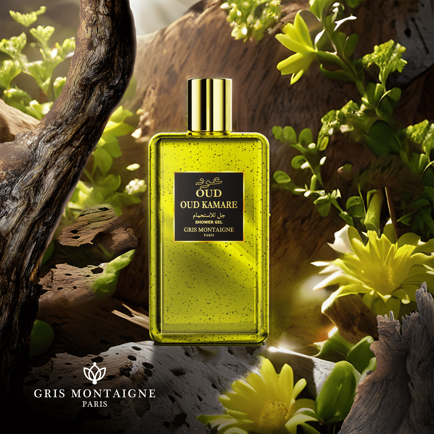 GEL DOUCHE OUD KAMARE - Gris Montaigne Paris