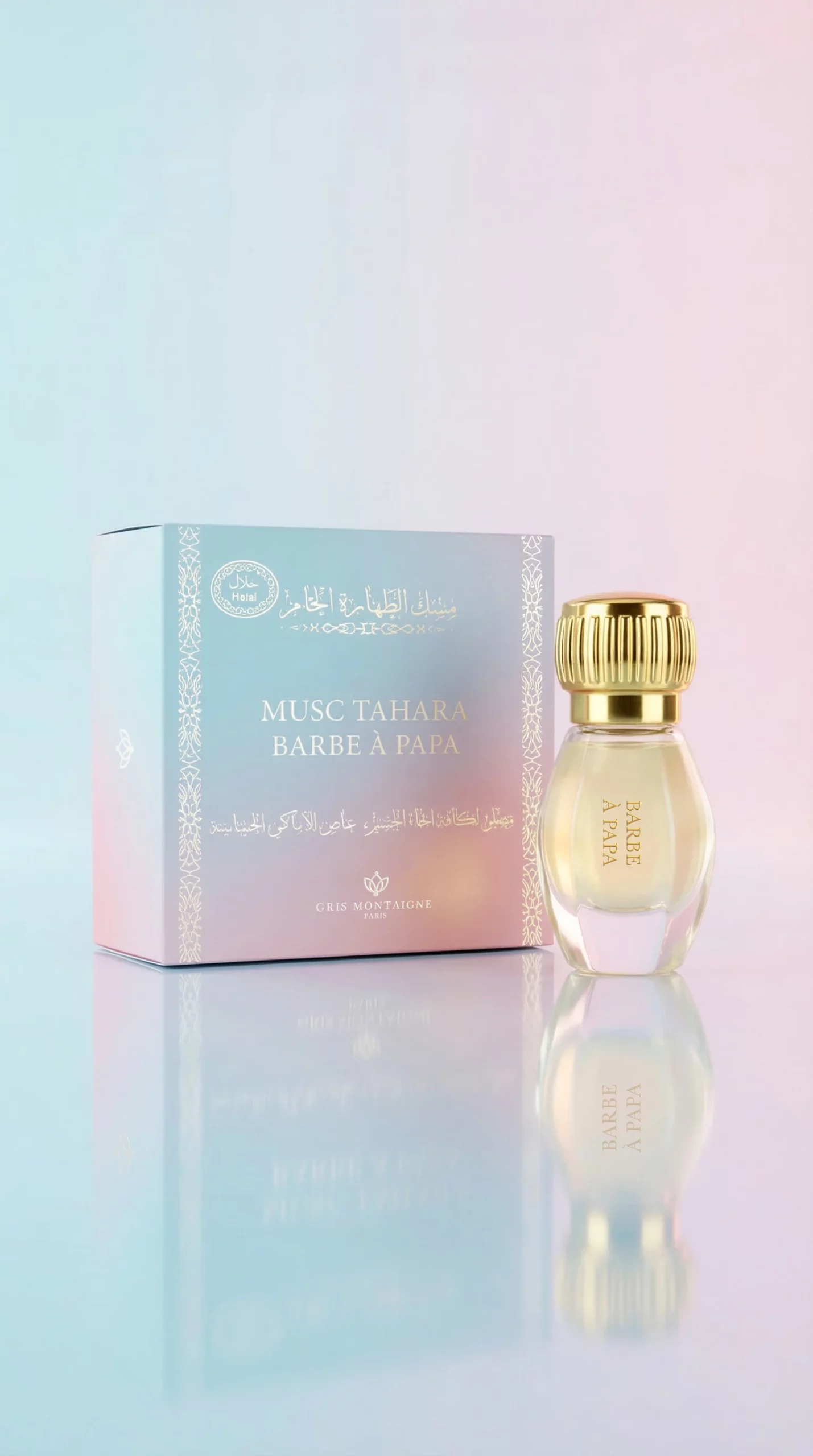BARBE A PAPA - MUSC TAHARA 12ml GRIS MONTAIGNE