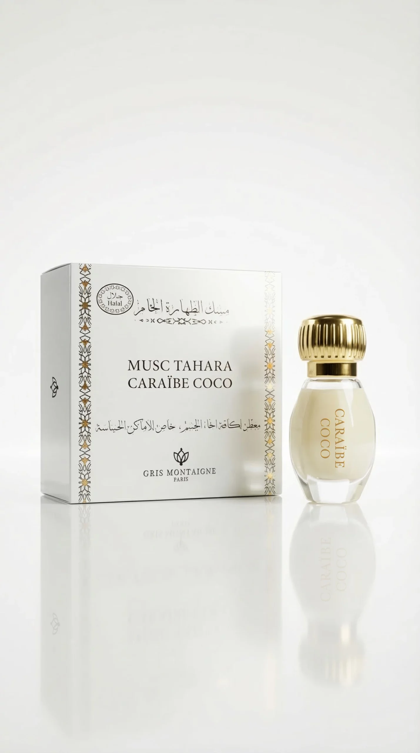 CARAÏBE COCO - MUSC TAHARA 12ml GRIS MONTAIGNE