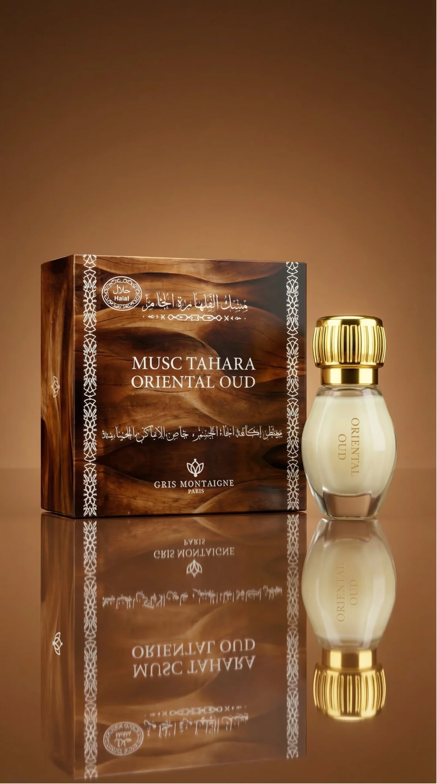 ORIENTAL OUD - MUSC TAHARA 12ml GRIS MONTAIGNE