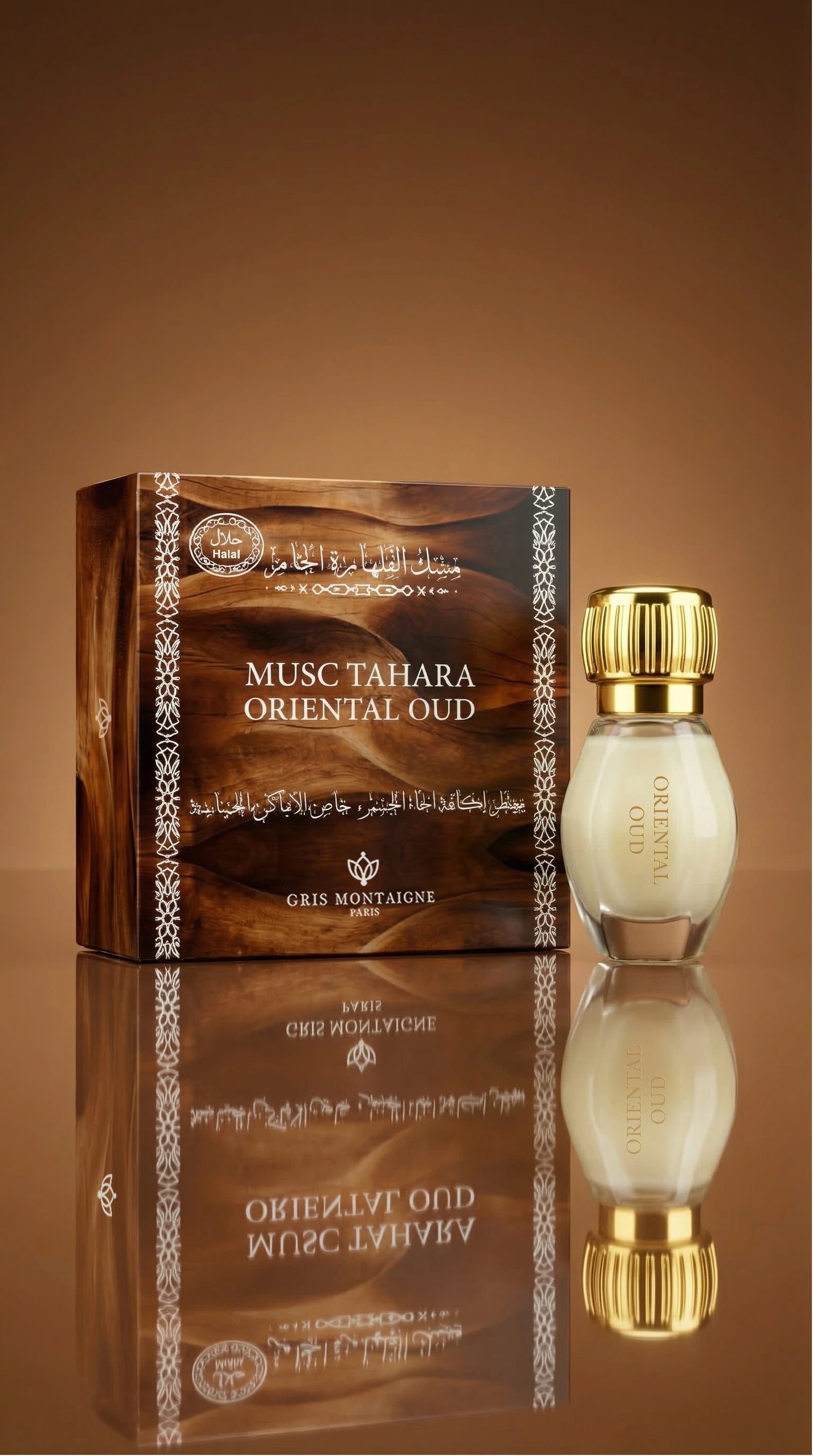 ORIENTAL OUD - MUSC TAHARA 12ml GRIS MONTAIGNE
