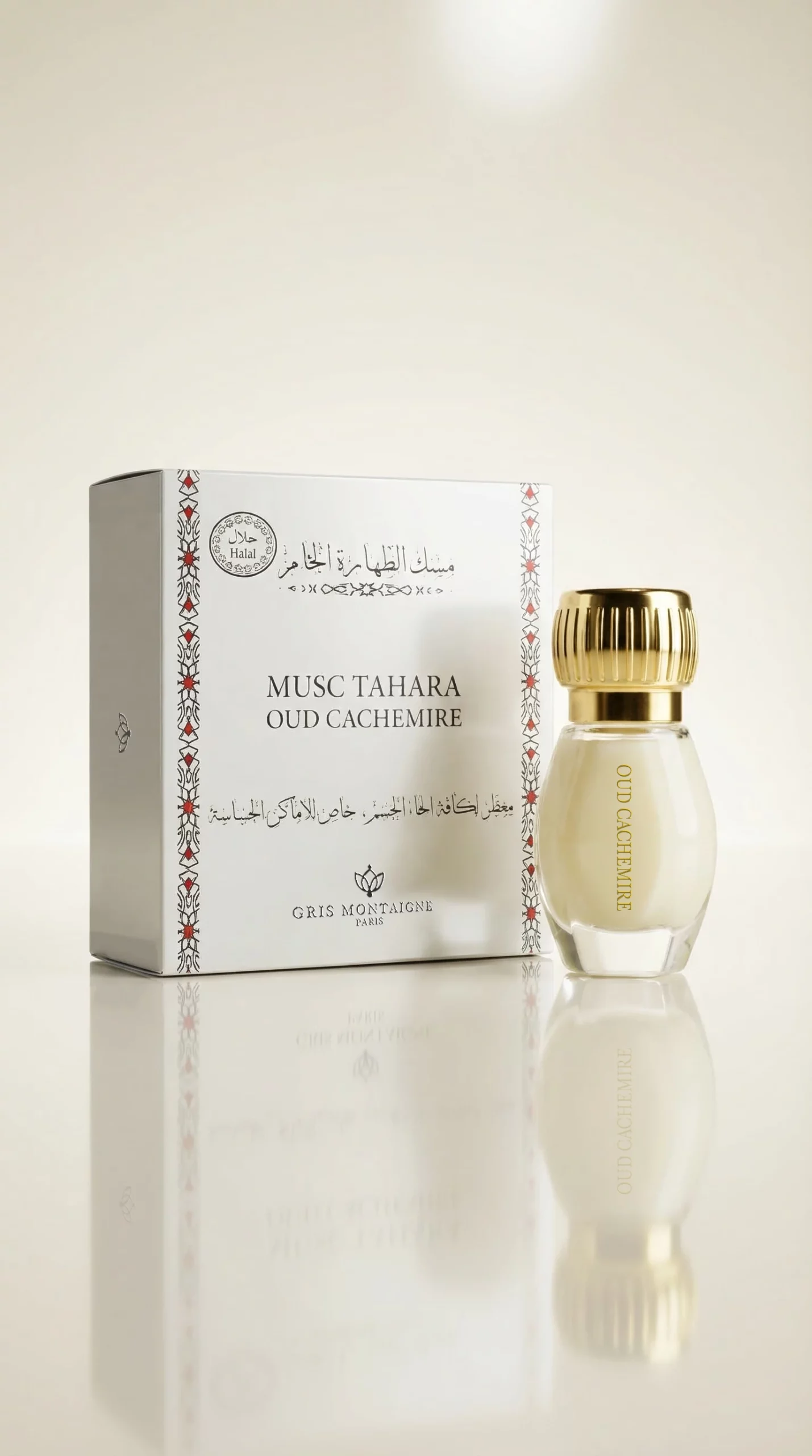 OUD CHACHEMIRE - MUSC TAHARA 12ml GRIS MONTAIGNE