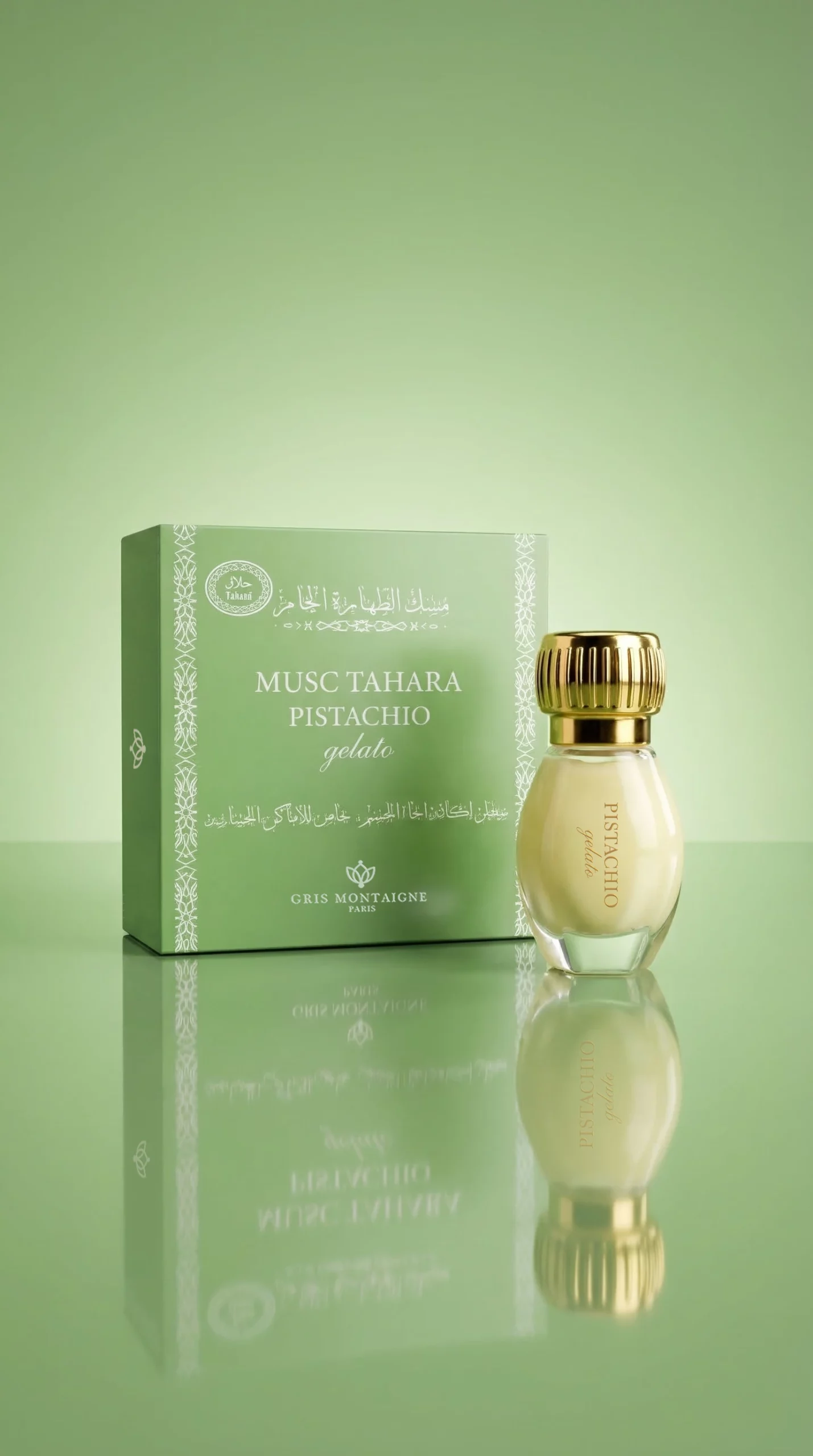 PISTACHIO GELATO - MUSC TAHARA 12ml GRIS MONTAIGNE