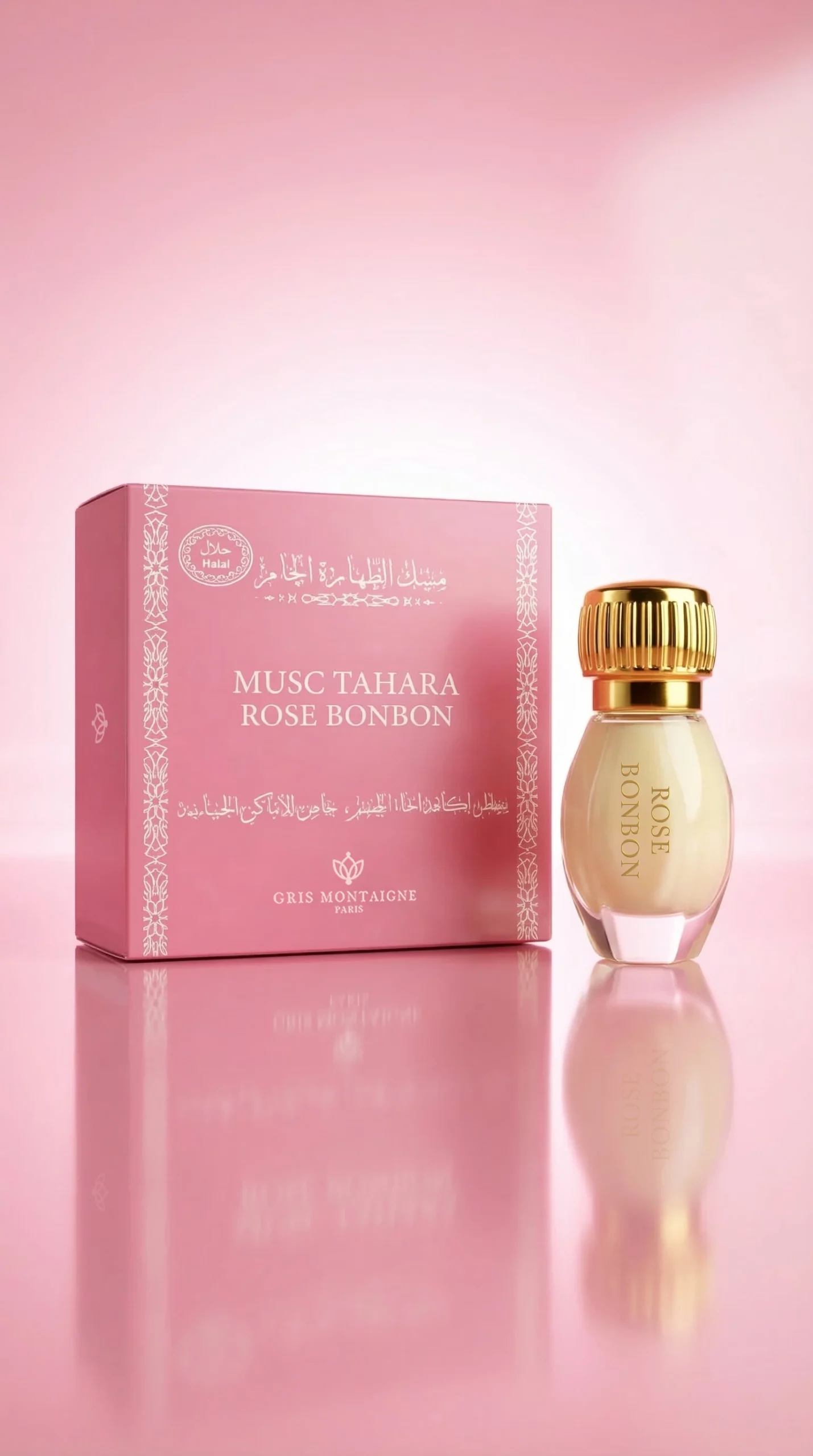 ROSE BONBON - MUSC TAHARA 12ml GRIS MONTAIGNE