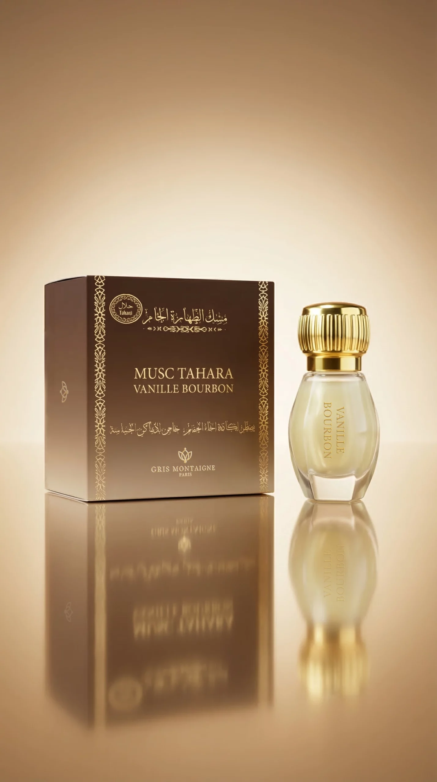 VANILLE BOURBON - MUSC TAHARA 12ml GRIS MONTAIGNE