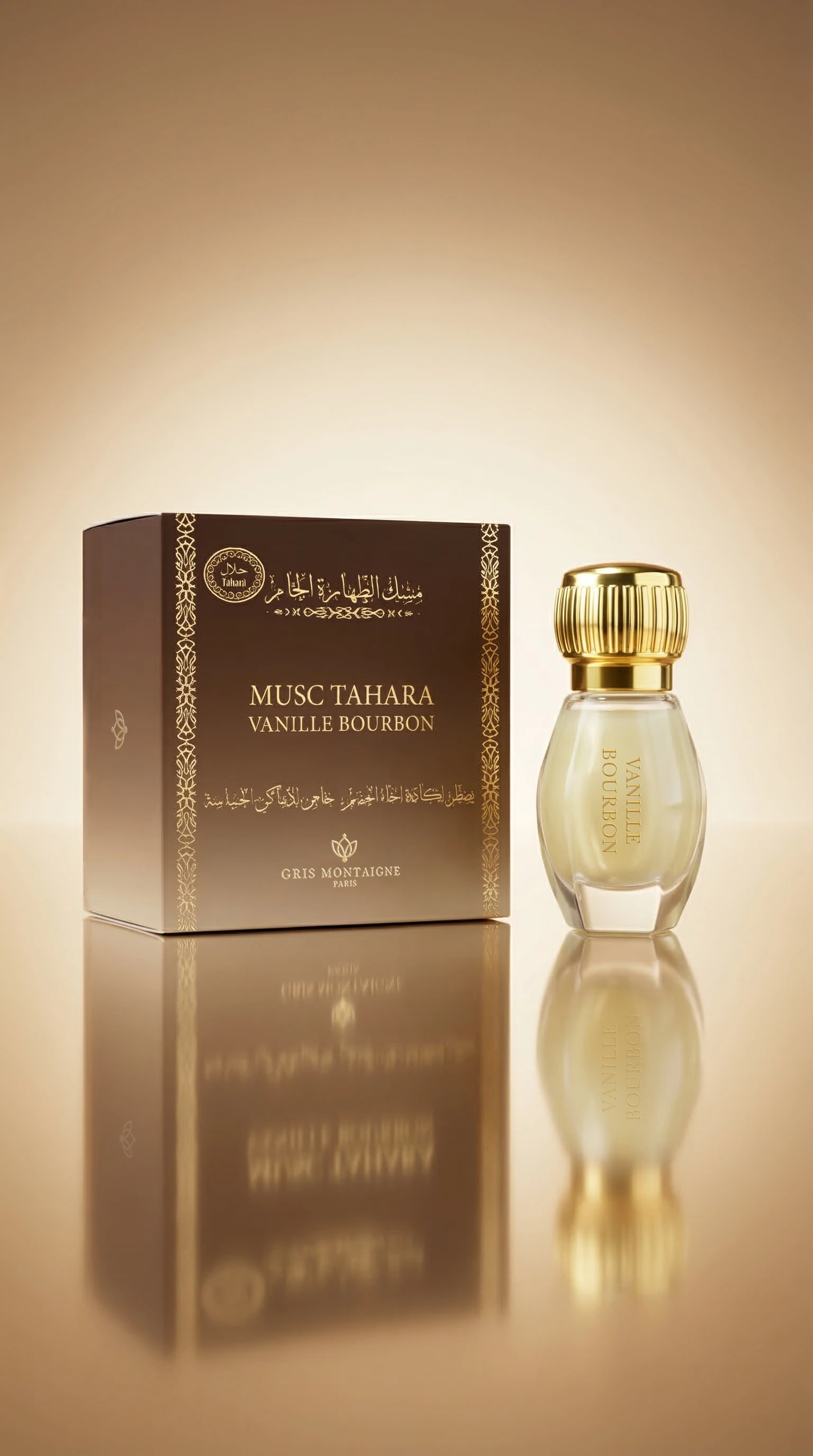 VANILLE BOURBON - MUSC TAHARA 12ml GRIS MONTAIGNE